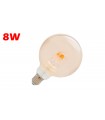 GLOBO LED E27 8W 2700K AMBAR