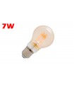 LÁMPARA LED E27 A60 7W 2700K AMBAR