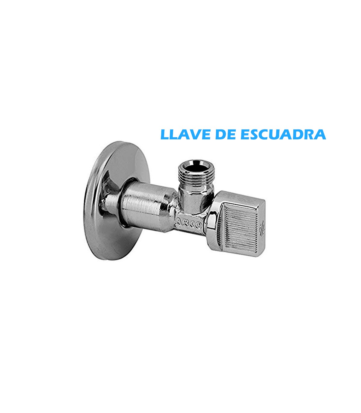 Llave doble escuadra + grifo lavadora 1/2  x 3/4  x 3/8  - Somosplenum