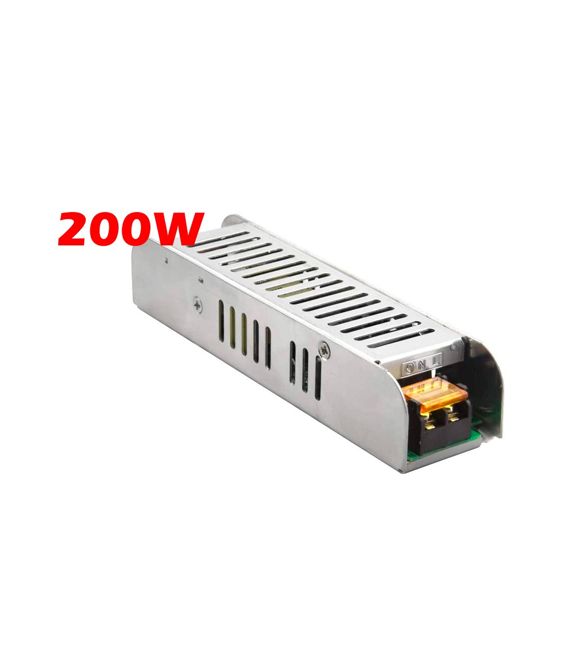 TRANSFORMADOR LED 220V - 12V 200W METÁLICO