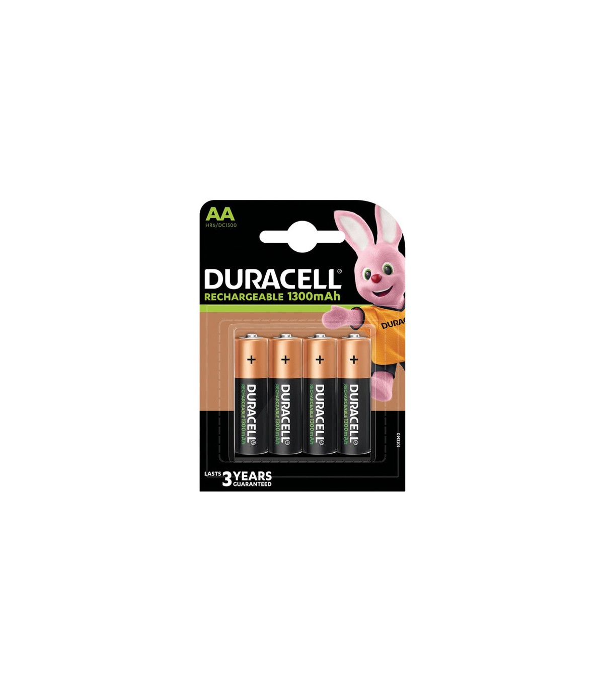 Duracell Pila Recargable AA 1300mAh