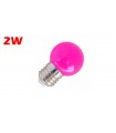 ESFÉRICA LED E27 2W ROSA