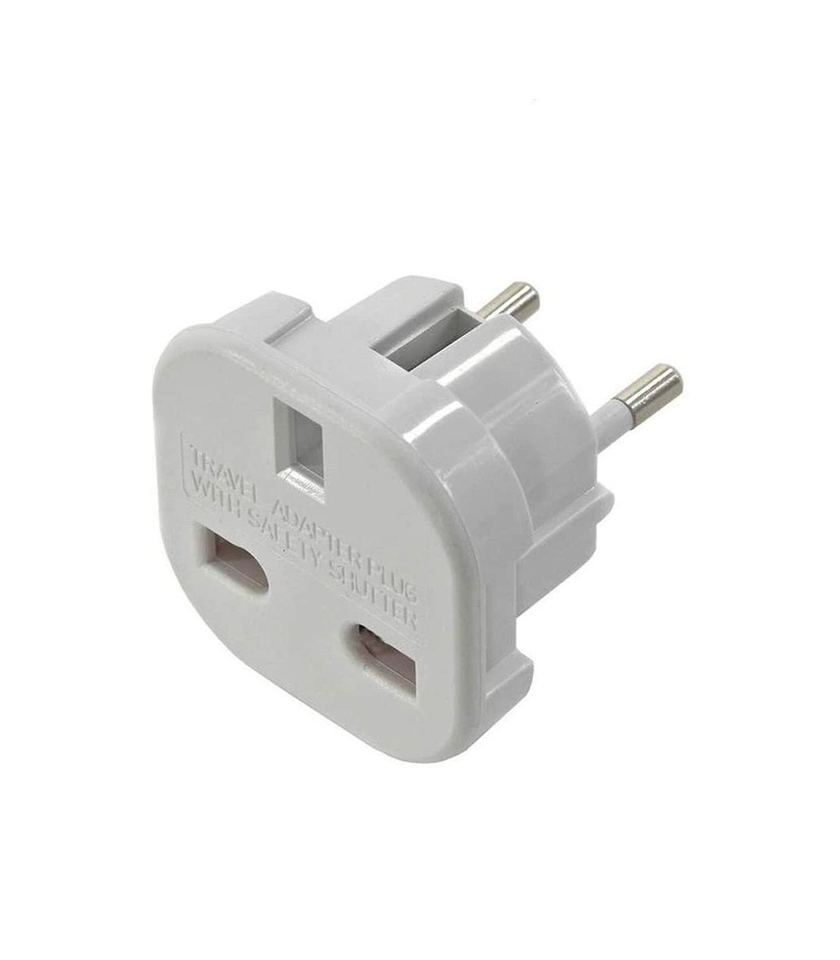 ADAPTADOR ENCHUFE INGLES A EUROPEO - Instalaciones Yelamo S.L.