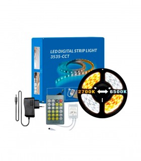 PACK TIRA LED 5 MTS. 12 V CCT IP20 304W