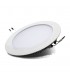 DOWNLIGHT LED EMPOTRAR REDONDO BLANCO 18W 3000K