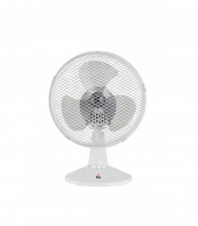 VENTILADOR SOBREMESA BLANCO 25W Ø23 CM. FM SB-123