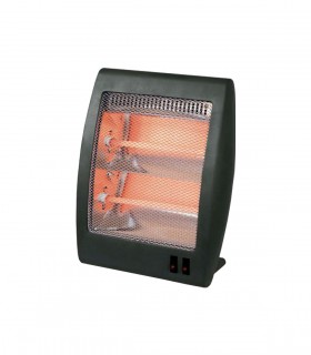 RADIADOR CUARZO 800W VERTICAL NEGRO