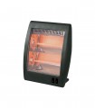 RADIADOR CUARZO 800W VERTICAL NEGRO