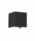 APLIQUE LED CUADRADO 2 X 3W 4000K NEGRO