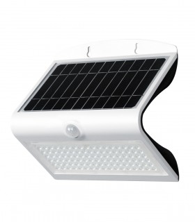 APLIQUE LED SOLAR 8W 6000K CON SENSOR