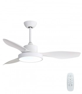 VENTILADOR TECHO NILO BLANCO + MANDO