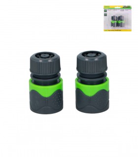 PACK 2 UNIDADES CONECTOR MANGUERA 1/2