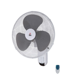 VENTILADOR MURAL MANDO Ø40 CM. 50W VM-140M FM