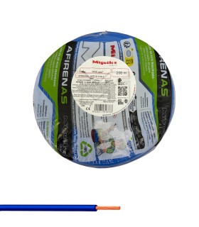 MTS LINEA FLEXIBLE 1.5 MM AZUL LIBRE HALÓGENOS (200 MTS.)