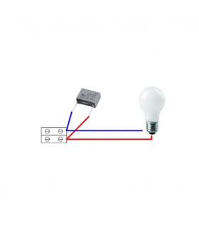 CONDENSADOR LED ANTI-INTERFERENCIAS