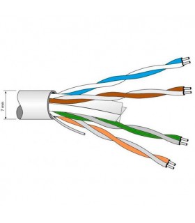 MTS CABLE DATOS UTP CAT6 6.2 MM. TELEVES