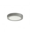 DOWNLIGHT LED SUPERFICIE REDONDO PLATA 18W 6000K