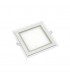 DOWNLIGHT LED EMPOTRAR CUADRADO CRISTAL 18W 4200K