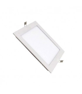 DOWNLIGHT LED EMPOTRAR CUADRADO BLANCO 18W 6400K