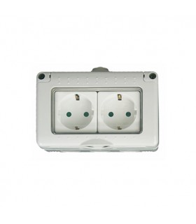 BASE DOBLE ESTANCO IP55