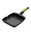 GRILL PRIOR BRA VERDE LISO 28 X 28 CM.