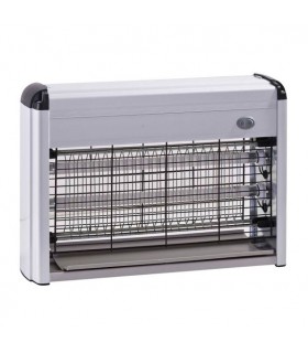 ELIMINADOR INSECTOS 2 X 15W ALUMINIO ELS