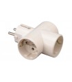 ADAPTADOR TRIPLE T.T. INTERIOR PORCELANA. ELS (EXPORT)