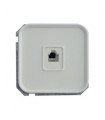 BASE RJ-45 BLANCO SERIE 1000