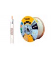 MTS. COAXIAL TV CU-AL CXT1 1MM 250 MTS. BLANCO. TELEVES