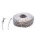 MTS. CABLE ALGODÓN 2 X 1.5 TRENZADO BLANCO