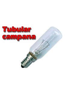 Bombilla incandescente tubular para campana extractora 40W E14 GSC 2000581