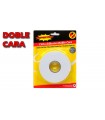 CINTA DOBLE CARA BLANCA 18 X 5 MTS.