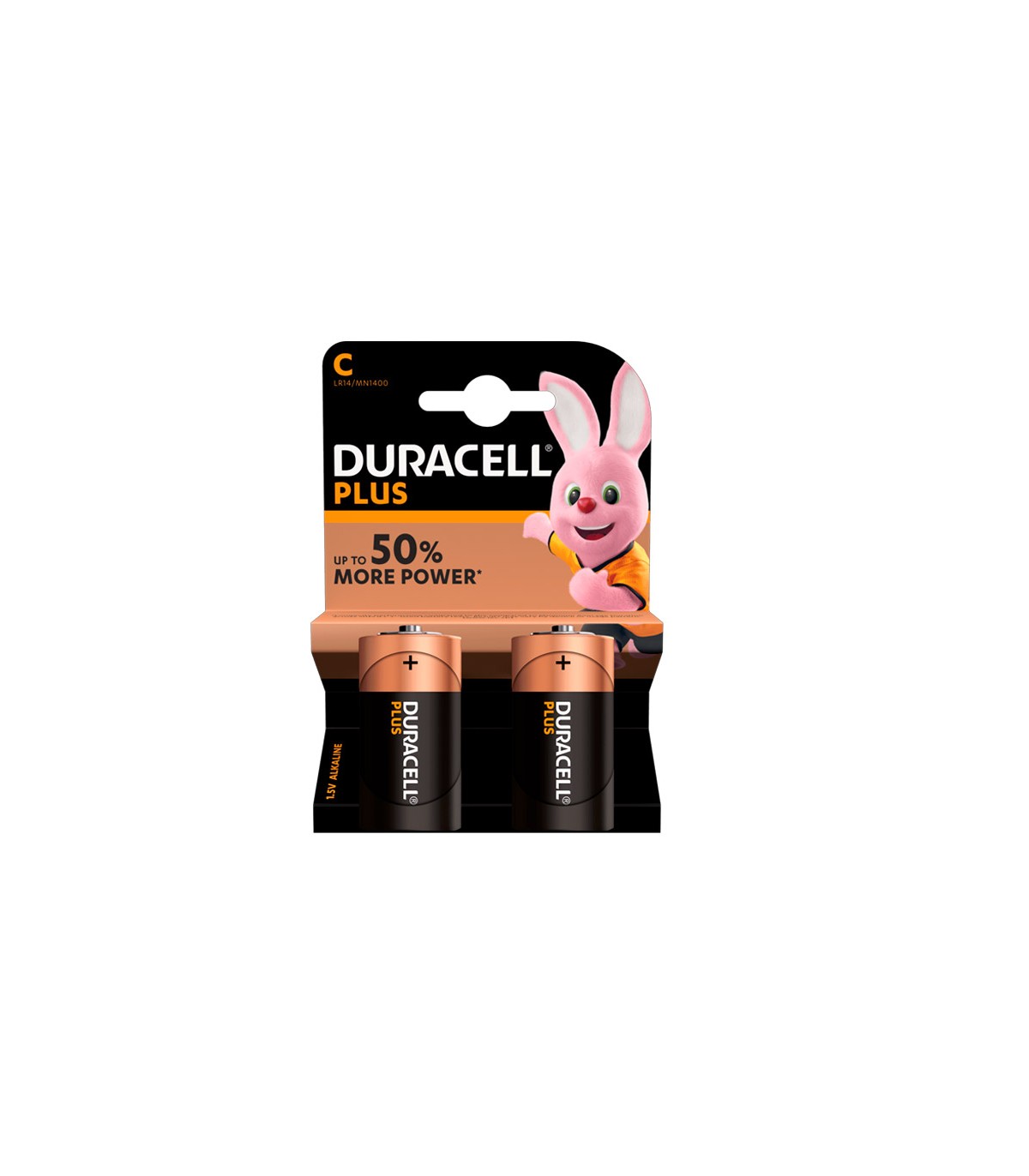 Pilas duracell Plus LR14, C, MN1400 