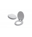 ASIENTO BAÑO BLANCO MDF BISAGRA INOXIDABLE