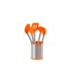 SET 5 UND. PORTAUTENSILIO NARANJA EFFICIENT